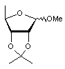 Methyl 5-deoxy-2-3-O-isopropylidene-D-ribofuranoside