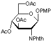 4-Methoxyphenyl 3-4-6-tri-O-acetyl-2-deoxy-2-phthalimido-β-D-glucopyranoside