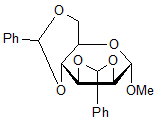 Methyl 2-3:4-6-di-O-benzylidene-α-D-mannopyranoside