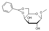 Methyl 4-6-O-benzylidene-β-D-galactopyranoside