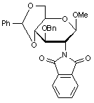 Methyl 3-O-benzyl-4-6-O-benzylidene-2-deoxy-2-phthalimido-β-D-glucopyranose