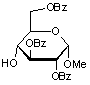 Methyl 2-3-6-tri-O-benzoyl-α-D-glucopyranoside