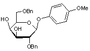 4-Methoxyphenyl 2-6-di-O-benzyl-β-D-galactopyranoside