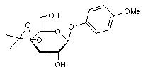 4-Methoxyphenyl 3-4-O-isopropylidene-β-D-galactopyranoside