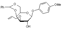 4-Methoxyphenyl 3-O-allyl-4-6-O-benzylidene-β-D-galactopyranoside
