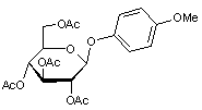 4-Methoxyphenyl 2-3-4-6-tetra-O-acetyl-β-D-glucopyranoside