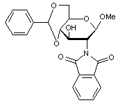Methyl 4-6-O-benzylidene-2-deoxy-2-phthalimido-β-D-glucopyranoside