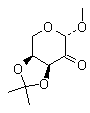 Methyl 3-4-O-isopropylidene-β-L-erythro-pentopyranosid-2-ulose