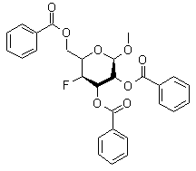 Methyl 2-3-6-tri-O-benzyl-4-deoxy-4-fluoro-α-D-glucopyranoside