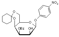 4-Nitrophenyl 3-O-benzoyl-4-6-cyclohexylidene-β-D-mannopyranoside