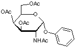Phenyl 2-acetamido-3-4-6-tri-O-acetyl-2-deoxy-α-D-galactopyranoside