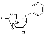 Phenyl 4-6-O-benzylidene-β-D-glucopyranoside