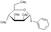 Phenyl 2-3-4-6-tetra-O-acetyl-α-D-thiomannopyranoside