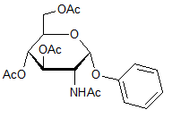 Phenyl 2-acetamido-3-4-6-tri-O-acetyl-2-deoxy-α-D-glucopyranoside