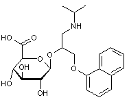 Propranolol-2-O-β-D-glucuronide