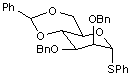 Phenyl 2-3-di-O-benzyl-4-6-O-benzylidene-α-D-thiomannopyranoside