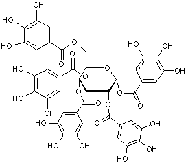 1-2-3-4-6-Penta-O-galloyl-α-D-glucopyranose