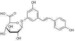 trans-Resveratrol 3-O-β-D-glucuronide