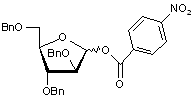2-3-5-Tri-O-benzyl-1-O-(4-nitrobenzoyl)-D-arabinofuranose
