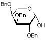 2-3-4-Tri-O-benzyl-β-L-arabinopyranose