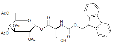 2-3-4-6-Tetra-O-acetyl-β-D-glucopyranosyl-Fmoc serine