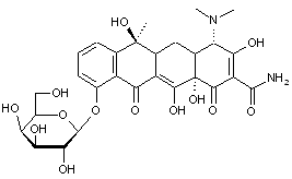 Tetracycline 10-O-β-D-galactopyranoside