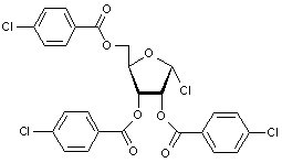 2-3-5-Tri-O-p-chlorobenzoyl-α-D-ribofuranosyl chloride
