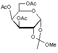 3-4-6-Tri-O-acetyl-α-D-galactopyranose 1-2-(methyl orthoacetate)