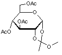 3-4-6-Tri-O-acetyl-α-D-glucopyranose 1-2-(methyl orthoacetate)