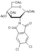 1-3-4-6-Tetra-O-acetyl-2-deoxy-2-(4-5-dichlorophthalimido)-D-glucopyranose