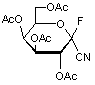 2-3-4-6-Tetra-O-acetyl-1-deoxy-1-fluoro-α-D-galactopyranosyl cyanide