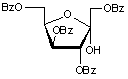 1-3-4-6-Tetra-O-benzoyl-α-D-fructofuranose