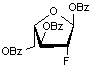 1-3-5-Tri-O-benzoyl-2-deoxy-2-fluoro-α-L-arabinofuranose