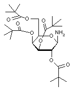 2-3-4-6-Tetra-O-pivaloyl-β-D-galactopyranosyl amine