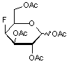 1-2-3-6-Tetra-O-acetyl-4-deoxy-4-fluoro-D-galactopyranose
