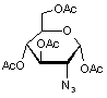 1-3-4-6-Tetra-O-acetyl-2-azido-2-deoxy-α-D-glucopyranose