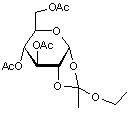 3-4-6-Tri-O-acetyl-α-D-glucopyranose 1-2-(ethyl orthoacetate)