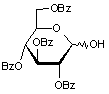 2-3-4-6-Tetra-O-benzoyl-D-glucopyranose