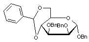 1-2-3-Tri-O-benzyl-4-6-O-benzylidene-α-D-mannopyranose