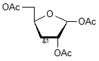 1-2-5-Tri-O-acetyl-3-deoxy-D-ribofuranose