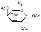 1-2-3-4-Tetra-O-acetyl-6-azido-6-deoxy-D-galactopyranose