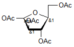 1-2-3-5-Tetra-O-acetyl-L-arabinofuranose
