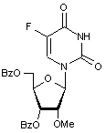3’-5’-Di-O-benzoyl-5-fluoro-2’-O-methyluridine