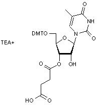 5’-O-DMT-thymidine 3’-O-succinate triethylammonium salt