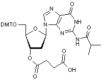 2’-Deoxy-5’-O-DMT-N2-isobutyrylguanosine 3’-O-succinate