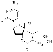2’-Deoxy-L-cytidine 3’-O-L-valinyl ester 2HCl