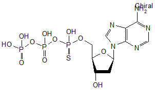 2’-Deoxyadenosine-5’-O-(1-thiotriphosphate) lithium salt - 100 mM aqueous solution