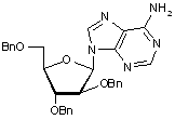 9-(2’-3’-5’-Tri-O-benzyl-β-D-arabinofuranosyl)adenine