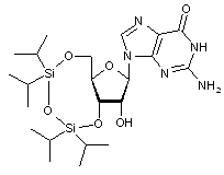 3’-5’-O-(1-1-3-3-Tetraisopropyl-1-3-disiloxanediyl)guanosine