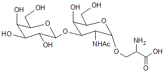 2-Acetamido-2-deoxy-3-O-(β-D-galactopyranosyl)-α-D-galactopyranosyl-1-O-L-serine